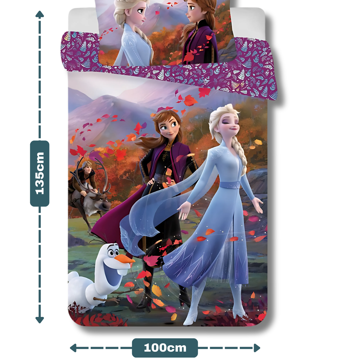 Disney Eiskönigin Bettwäsche-Set 100X135 Bettwäsche.