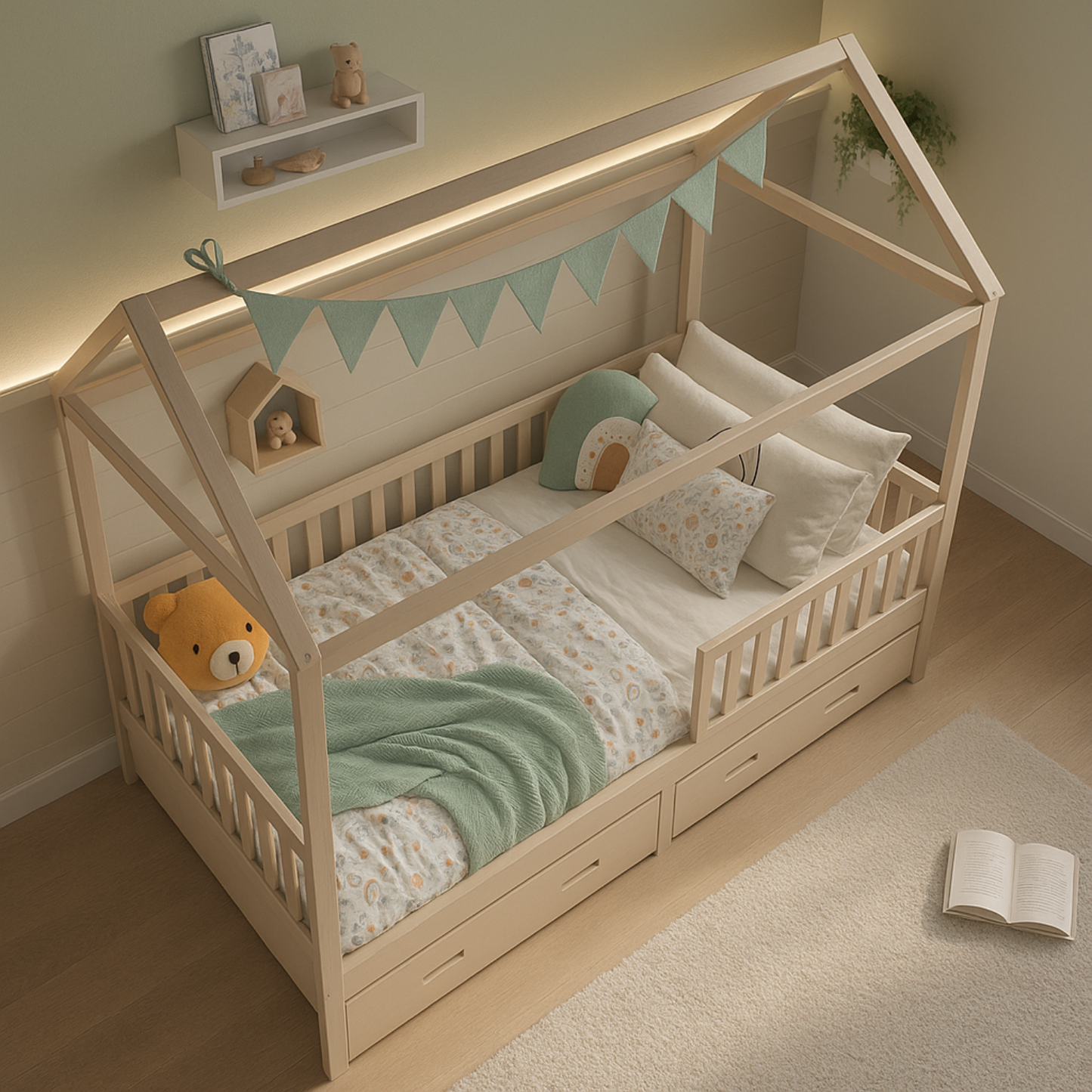 Hausbett CLOUD - Limitierte Edition - Greige