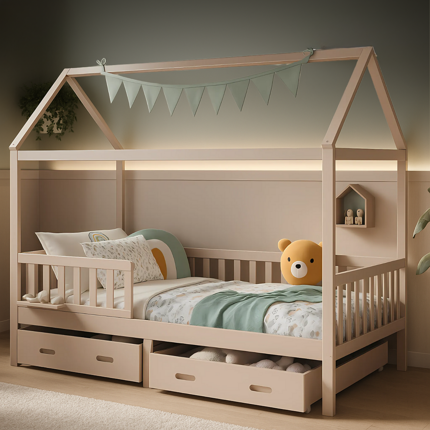 Hausbett CLOUD - Limitierte Edition - Greige