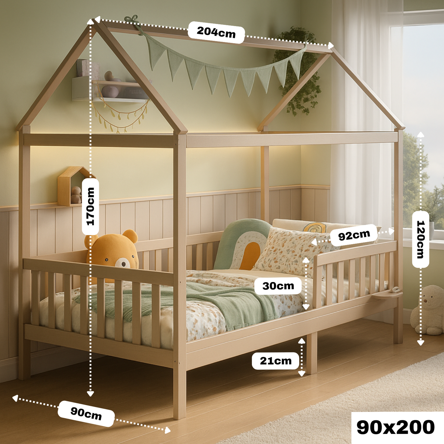 Hausbett CLOUD - Limitierte Edition - Greige