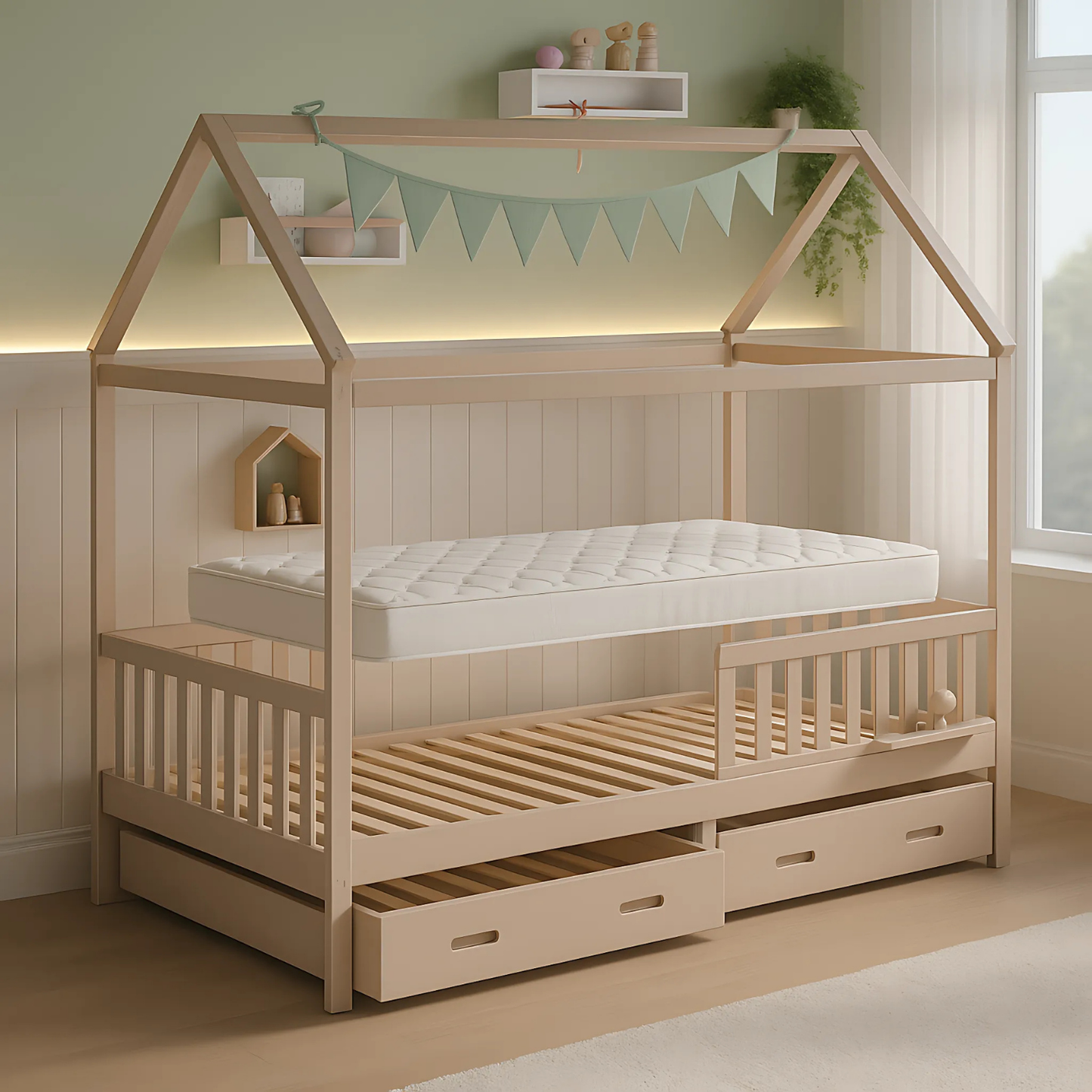 Hausbett CLOUD - Limitierte Edition - Greige