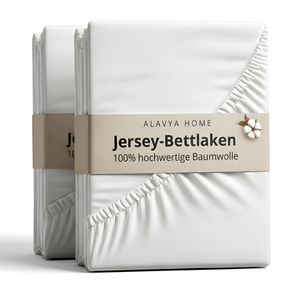 100% Baumwoll-Spannbettlaken