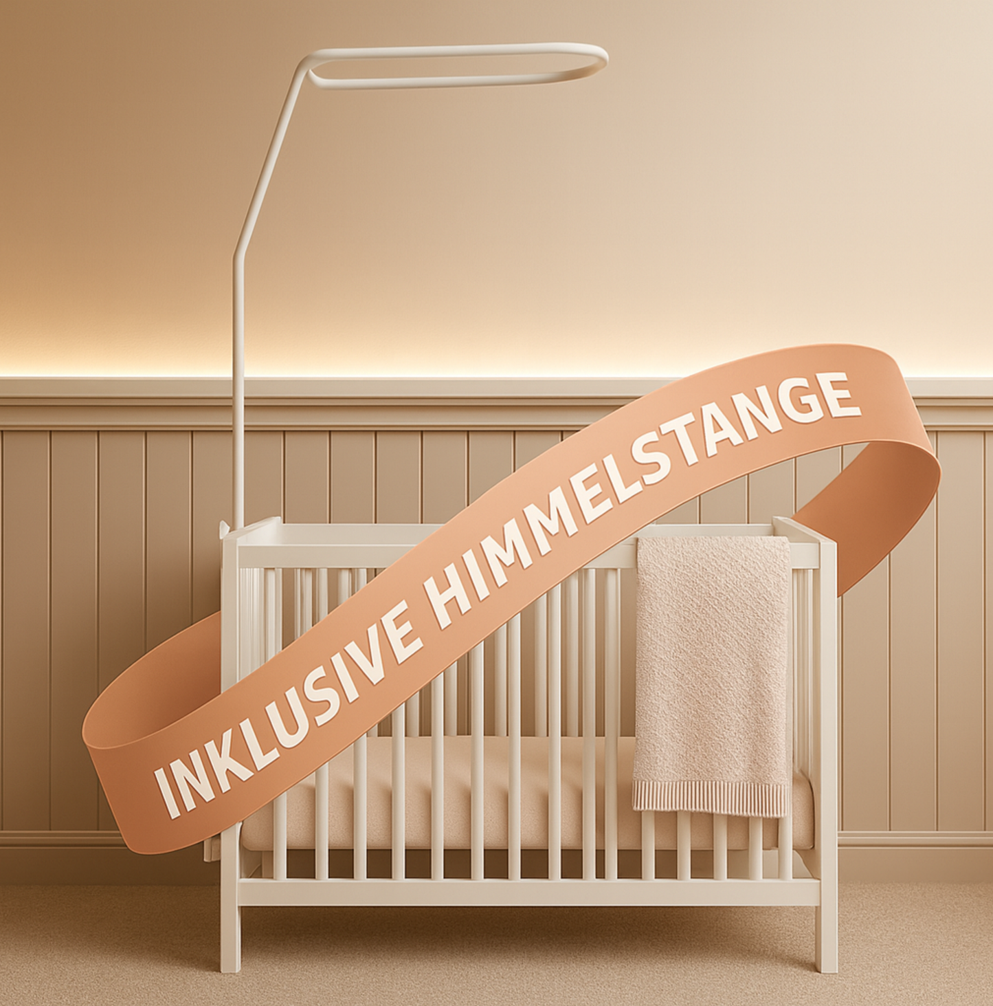 Betthimmel mit Himmelstange