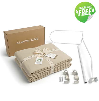 Betthimmel mit Himmelstange