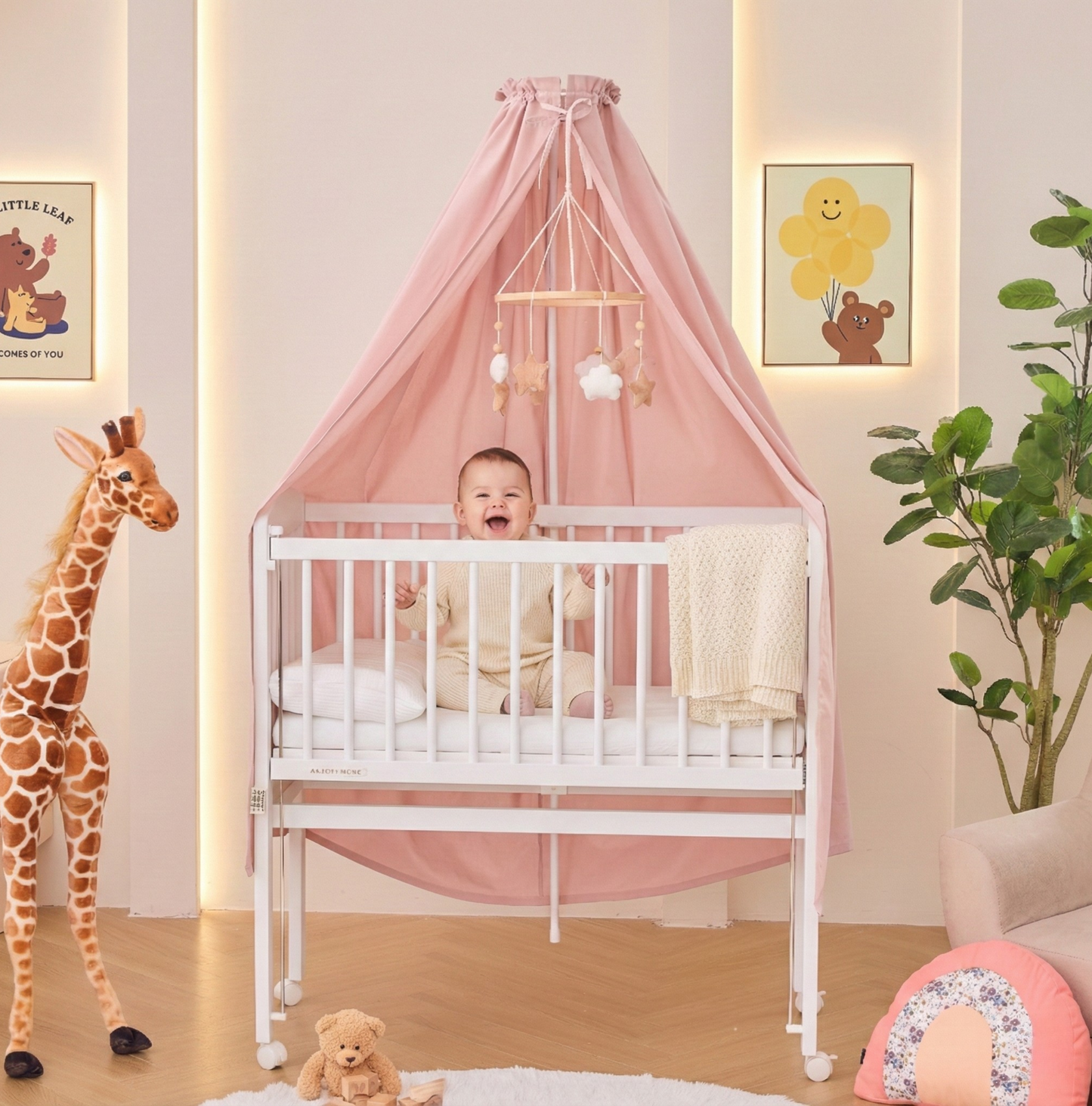 Betthimmel mit Himmelstange