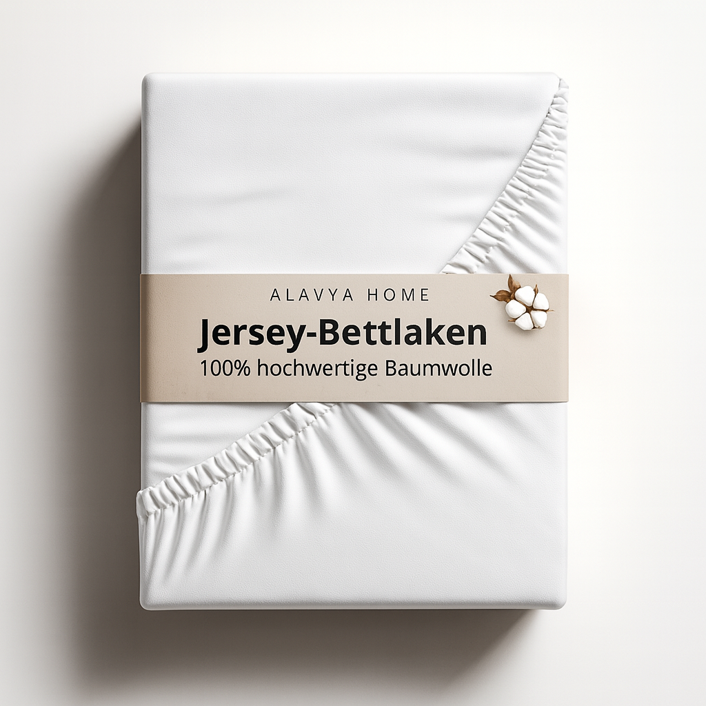 100% Baumwoll-Spannbettlaken