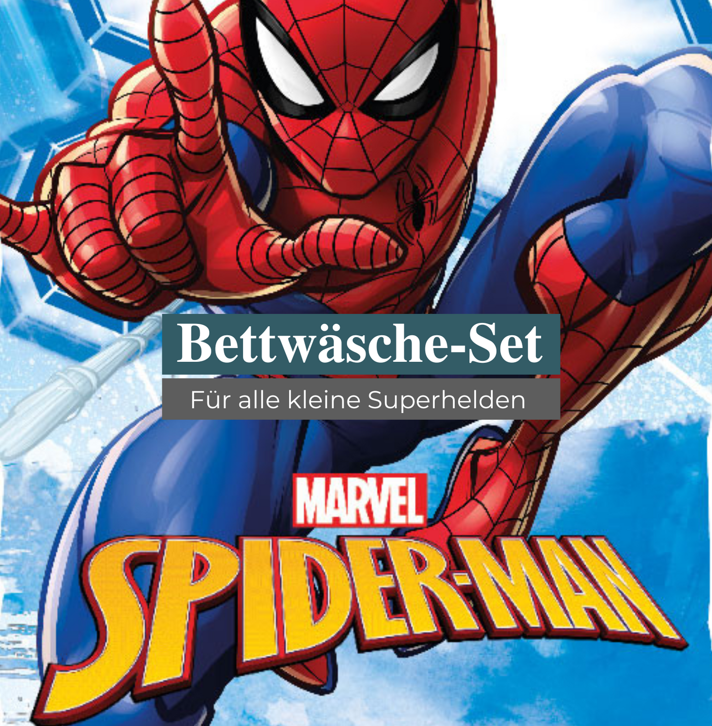 Marvel Spider-Man Bettwäsche-Set