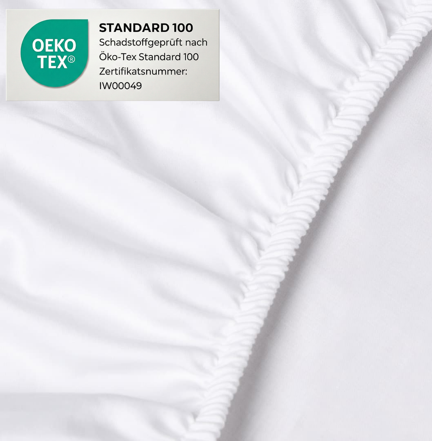 100% Baumwoll-Spannbettlaken