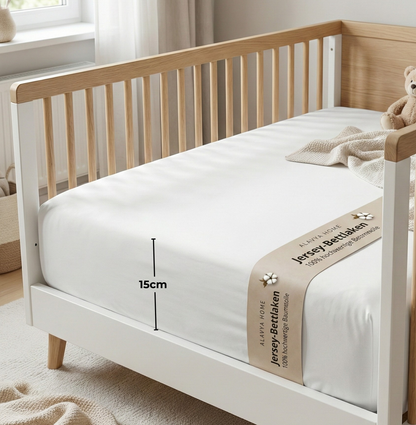 100% Baumwoll-Spannbettlaken