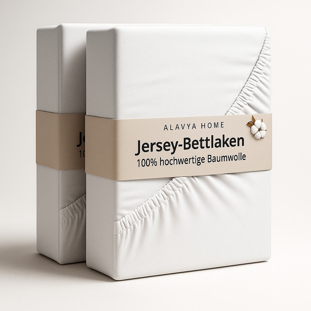 100% Baumwoll-Spannbettlaken