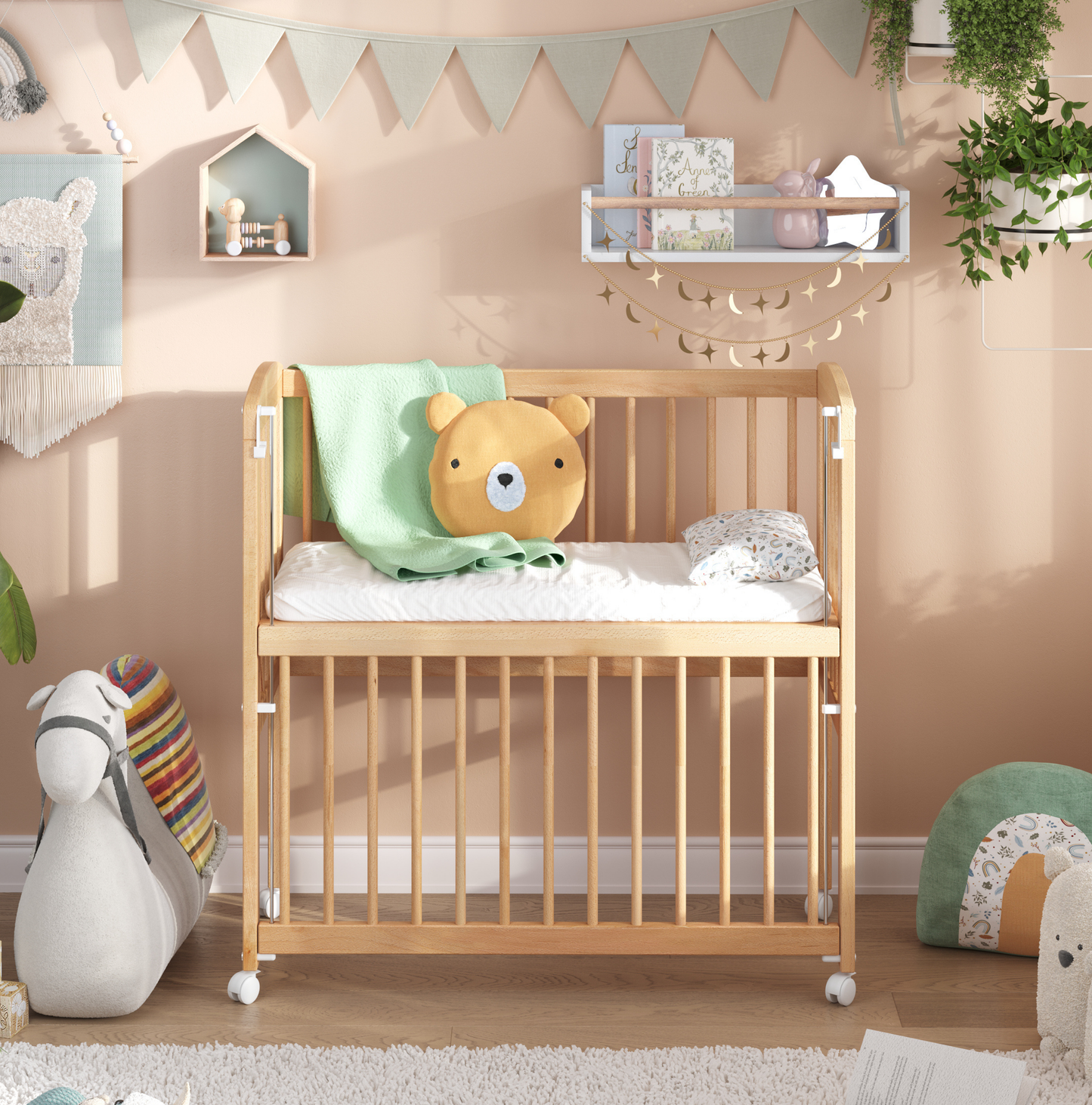 Beistellbett Leroy 90x40cm
