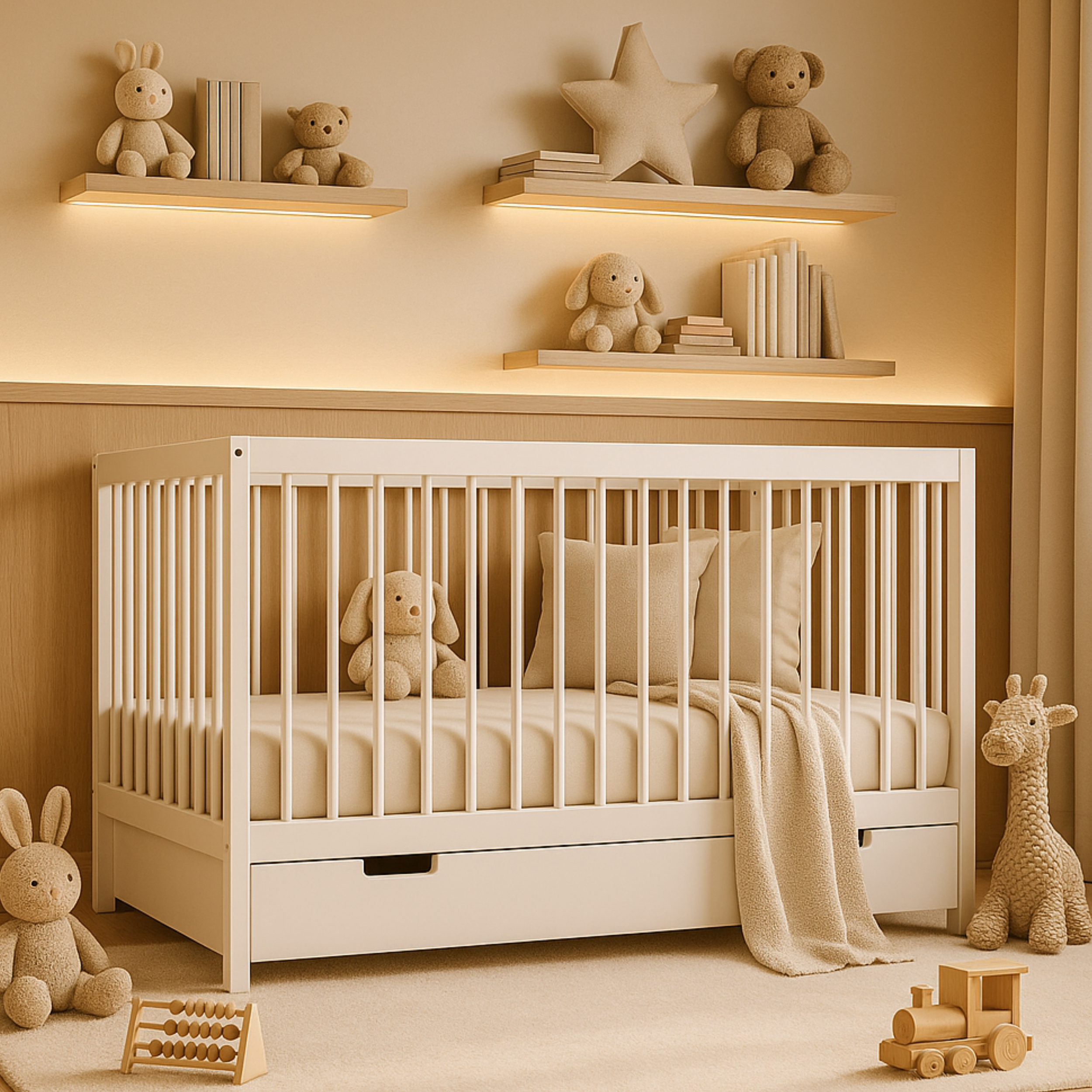 Babybett TOBI 60 x 120 cm