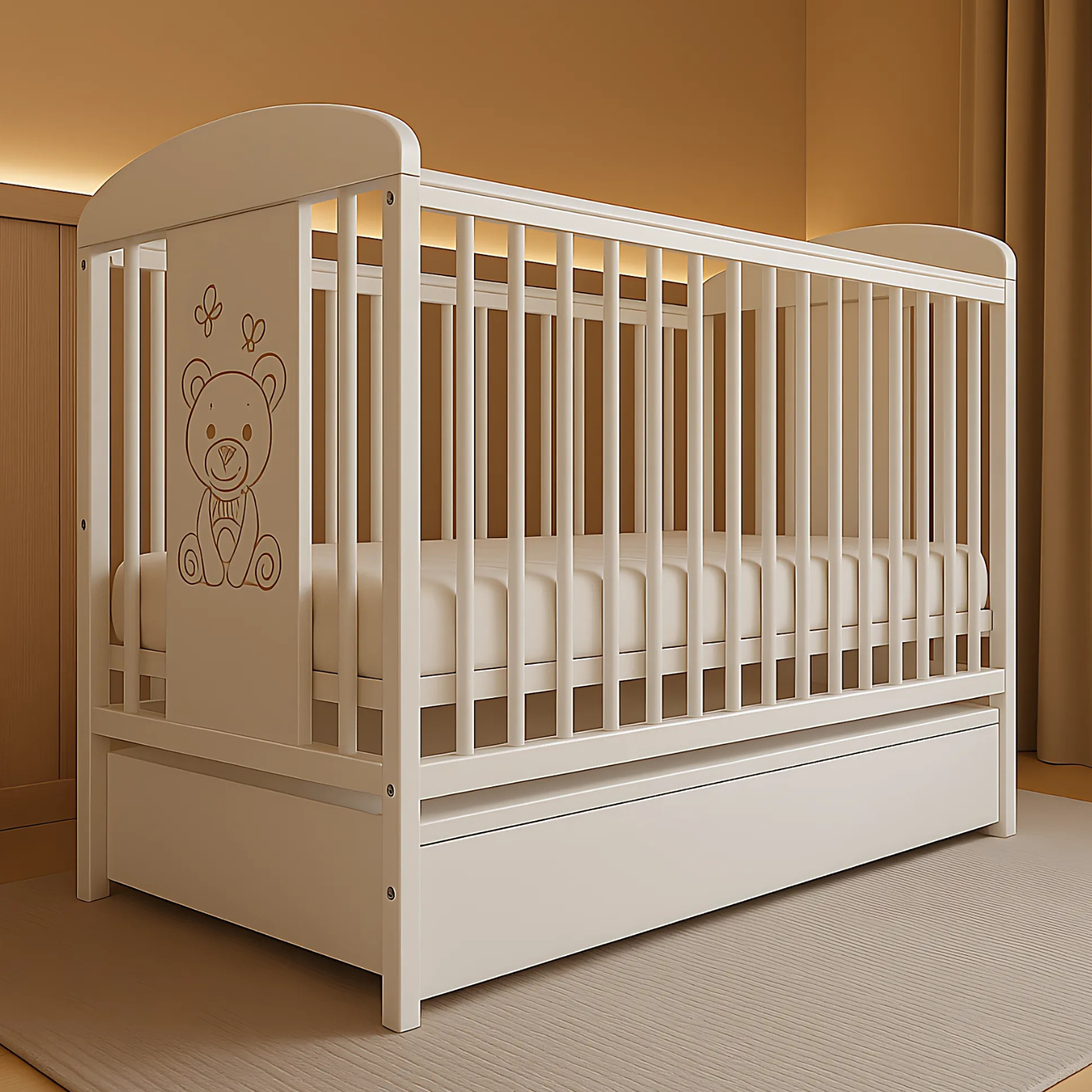 Babybett TORA 60x120 cm