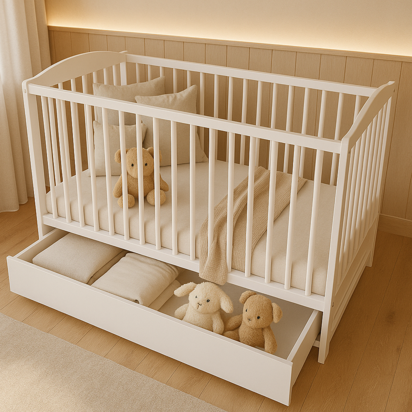 Babybett NALA 60x120 cm