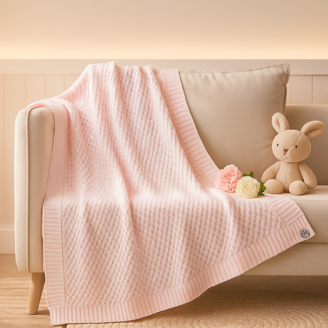 Kinder-Babydecke  | Bio-Baumwolle