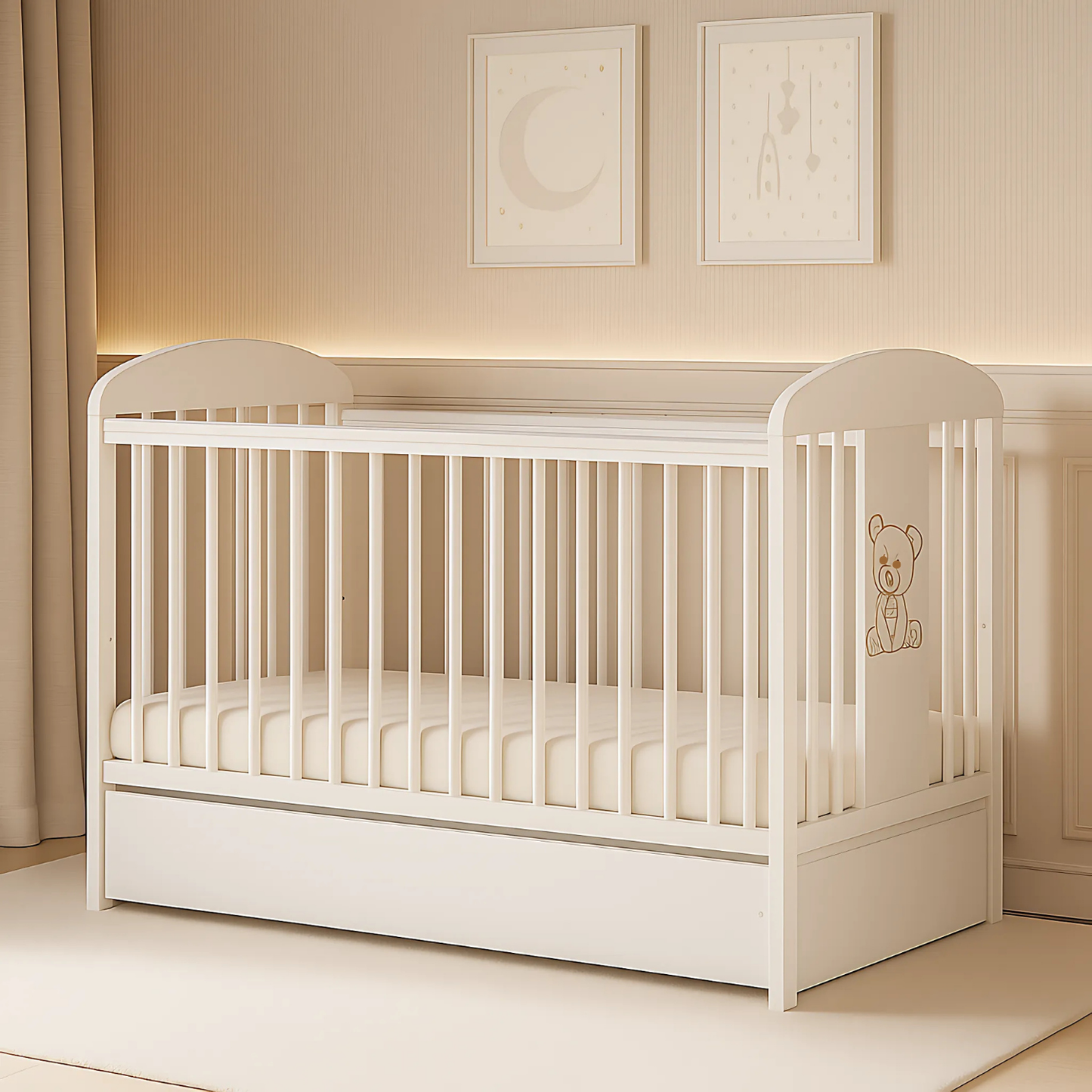 Babybett TORA 60x120 cm