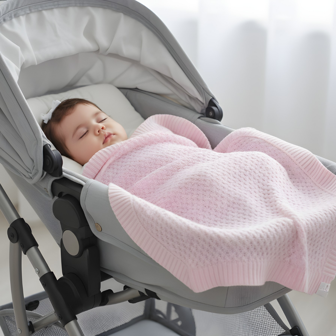 Kinder-Babydecke  | Bio-Baumwolle