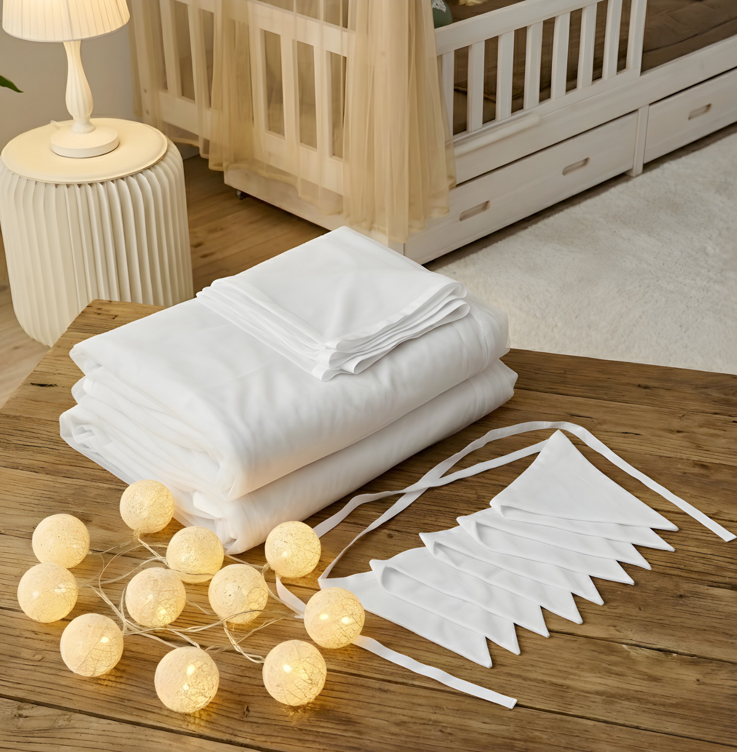 Hausbett Dekoset für Kinderzimmer