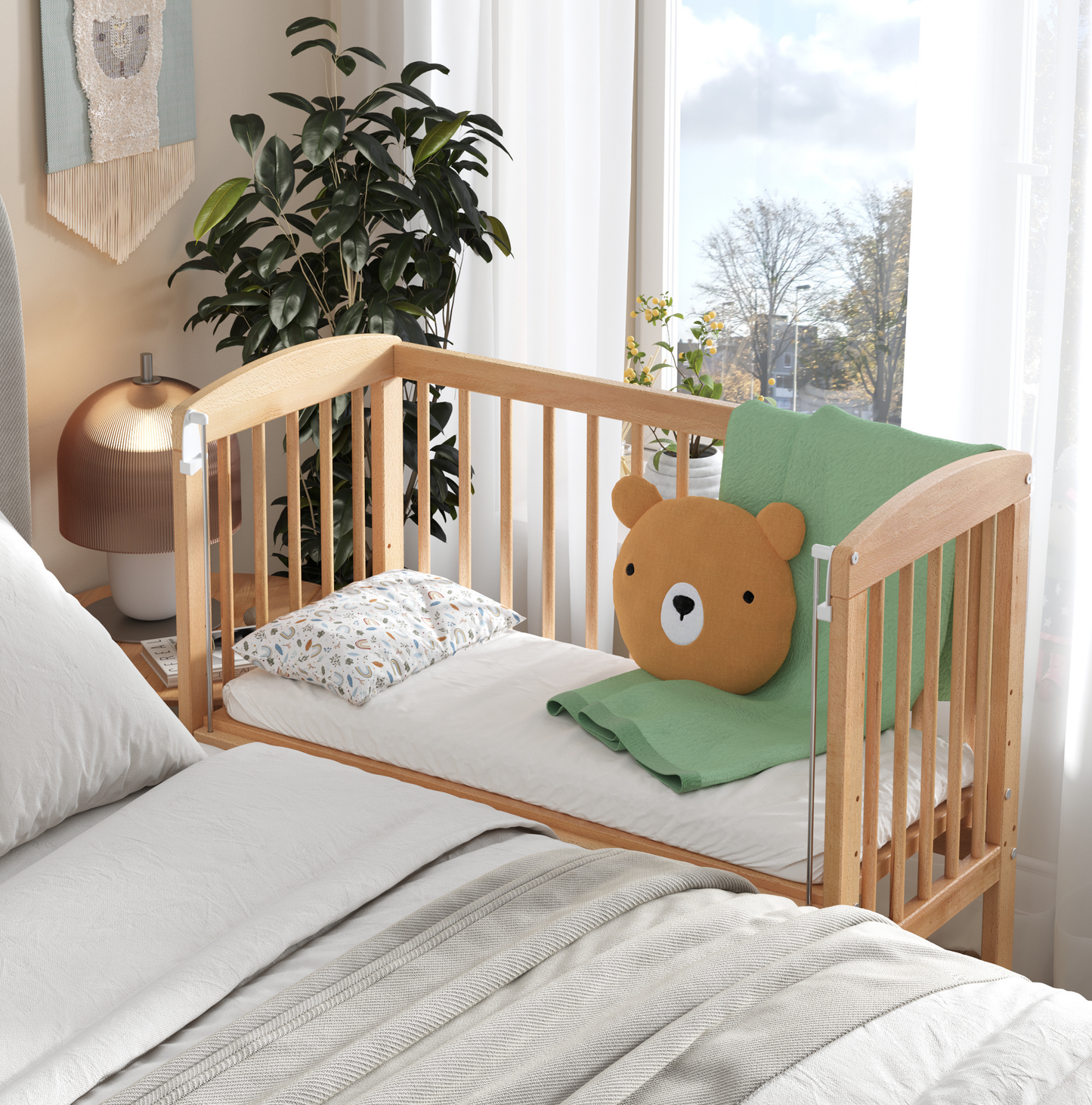 Beistellbett Leroy 90x40cm