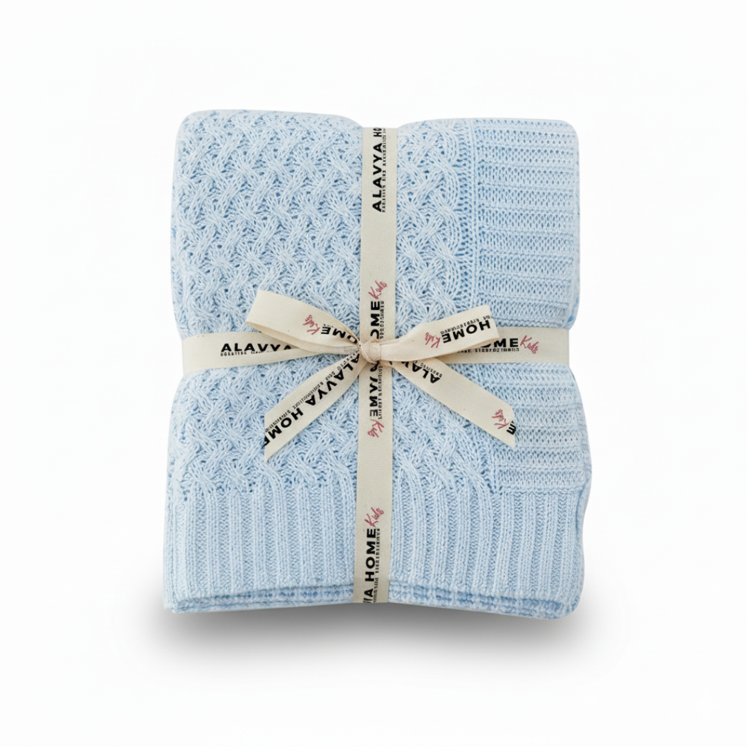Kinder-Babydecke  | Bio-Baumwolle