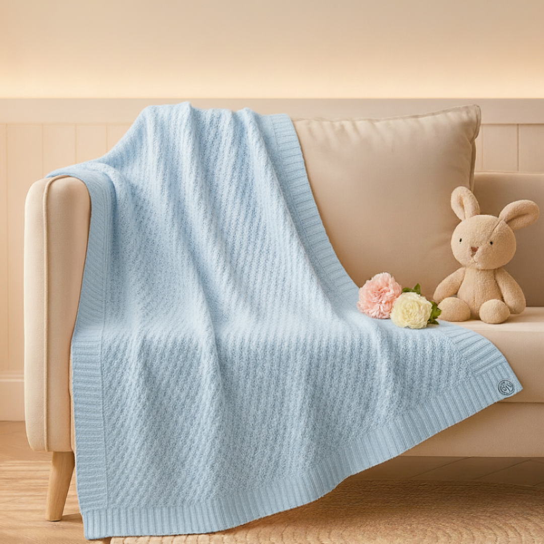 Kinder-Babydecke  | Bio-Baumwolle