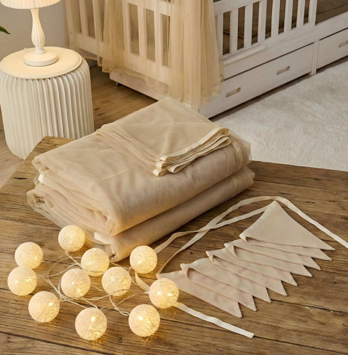 Hausbett Dekoset für Kinderzimmer