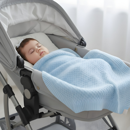 Kinder-Babydecke  | Bio-Baumwolle