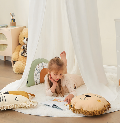 Baldachin BIO-Musselin-Baumwolle |   Weiß