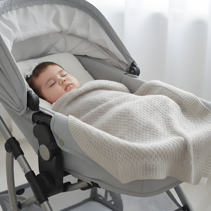 Kinder-Babydecke  | Bio-Baumwolle