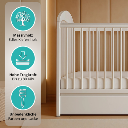 Babybett Tonja 60x120 cm