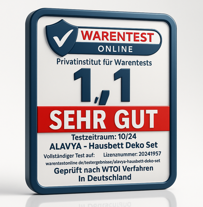 Hausbett Dekoset | Bio-Baumwolle