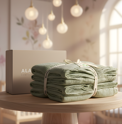 Hausbett Dekoset | Bio-Baumwolle