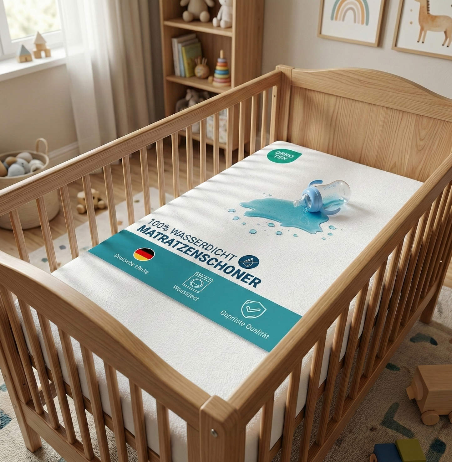 Wasserdichter Matratzenschoner bis 30 cm Höhe