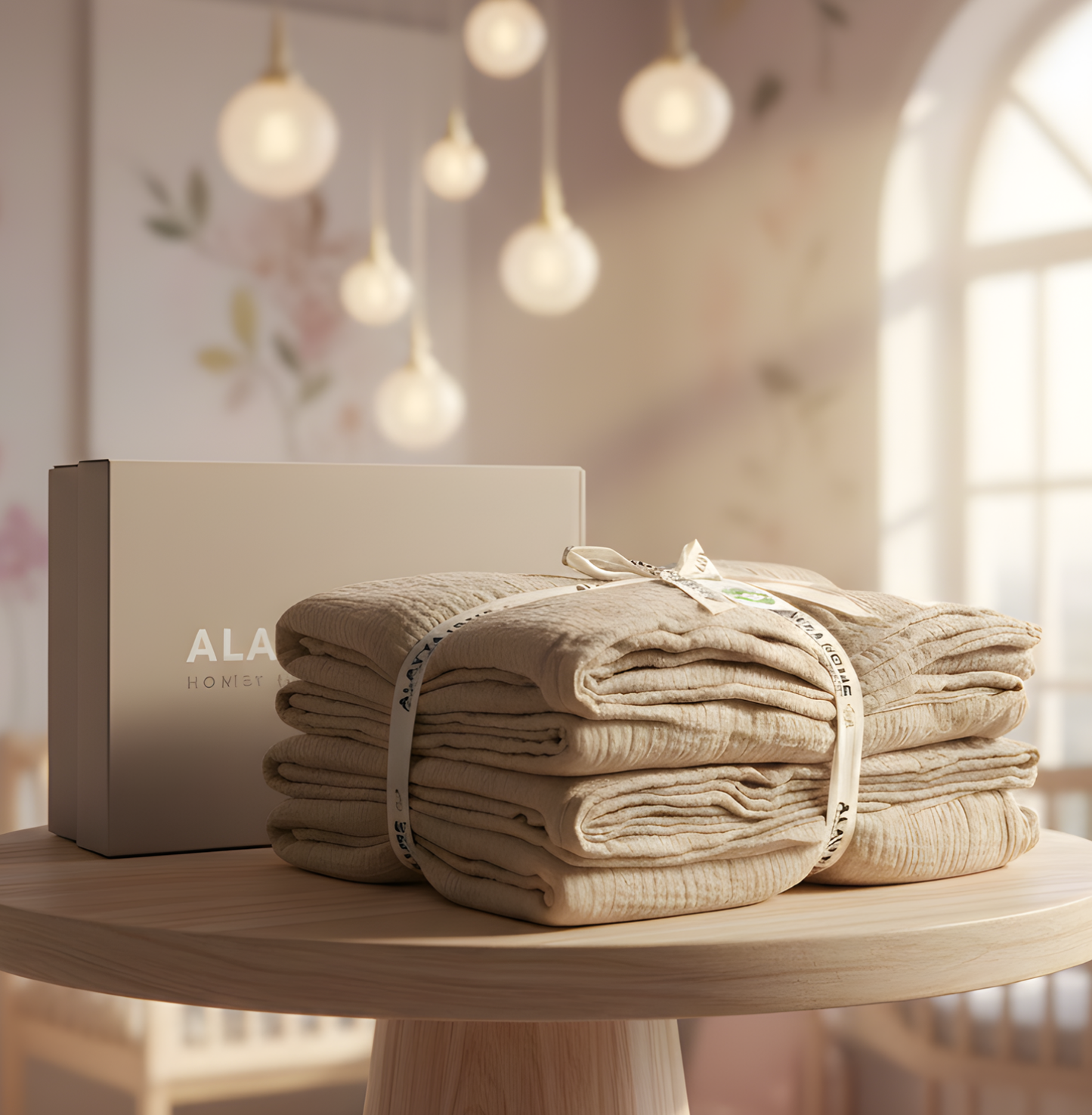 Hausbett Dekoset | Bio-Baumwolle