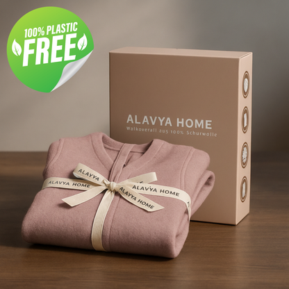 Baby-Kinder Walkoverall | Bio-Schurwolle