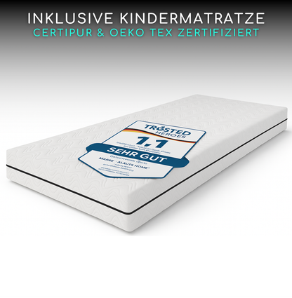 Hausbett CLOUD Komplett-Set mit Dekoset