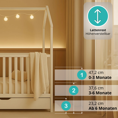 Babybett ELLA 60x120