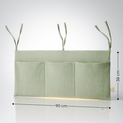 Betttasche Kangoo | Bio-Baumwolle