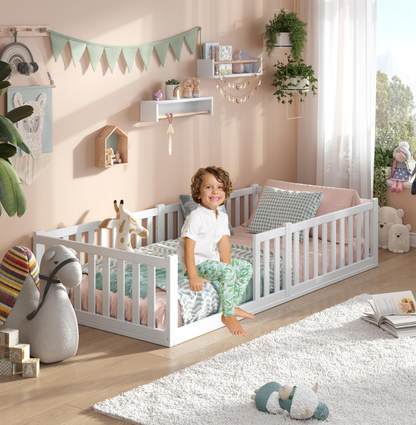 Bodenbett TITAN aus Buche Bodenbetten.