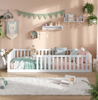 Bodenbett TITAN aus Buche Bodenbetten.