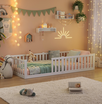 Bodenbett TITAN aus Buche Bodenbetten.