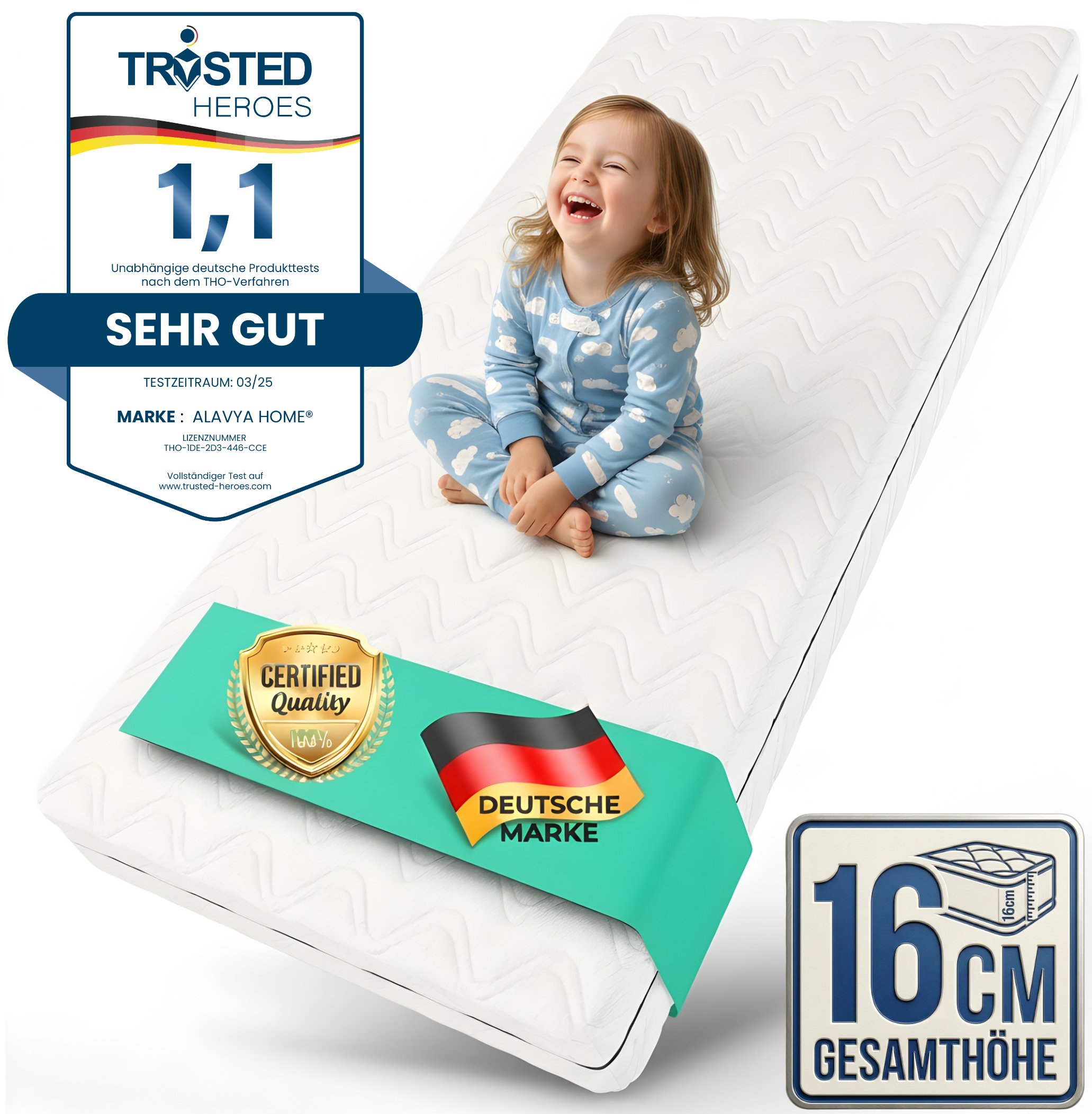 Kindermatratze COZY PLUS