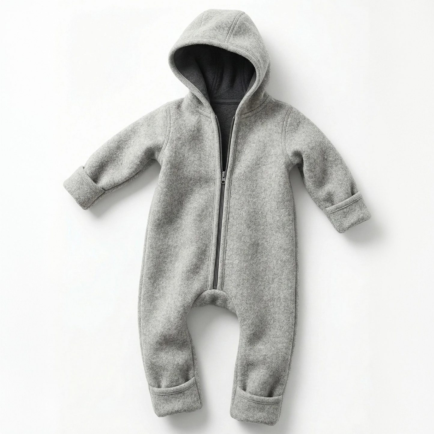 Baby-Kinder Walkoverall | Bio-Schurwolle