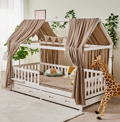 Hausbett Dekoset | Bio-Baumwolle