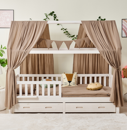 Hausbett Dekoset | Bio-Baumwolle