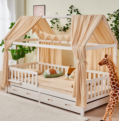 Hausbett Dekoset | Bio-Baumwolle