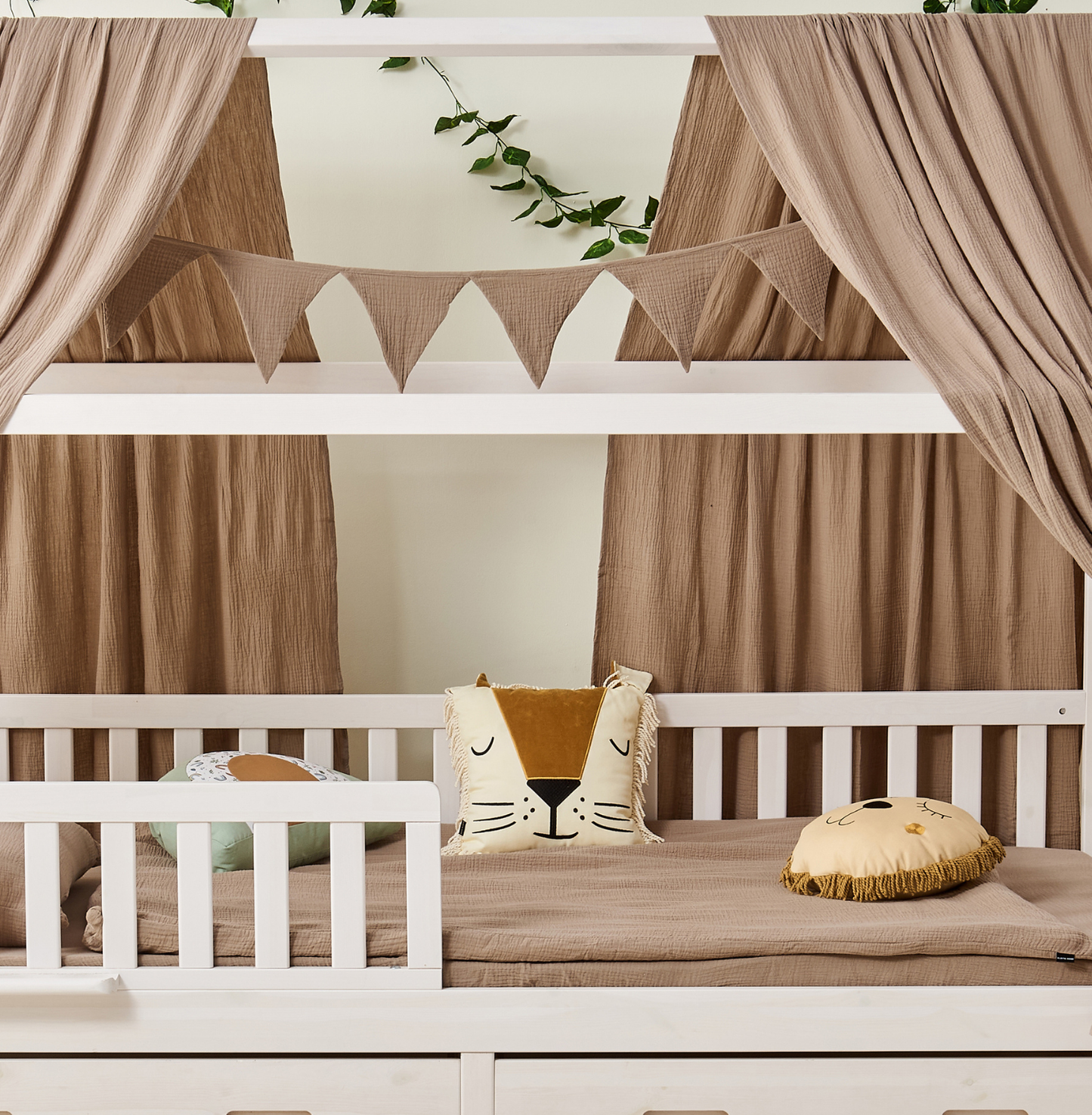 Hausbett Dekoset | Bio-Baumwolle