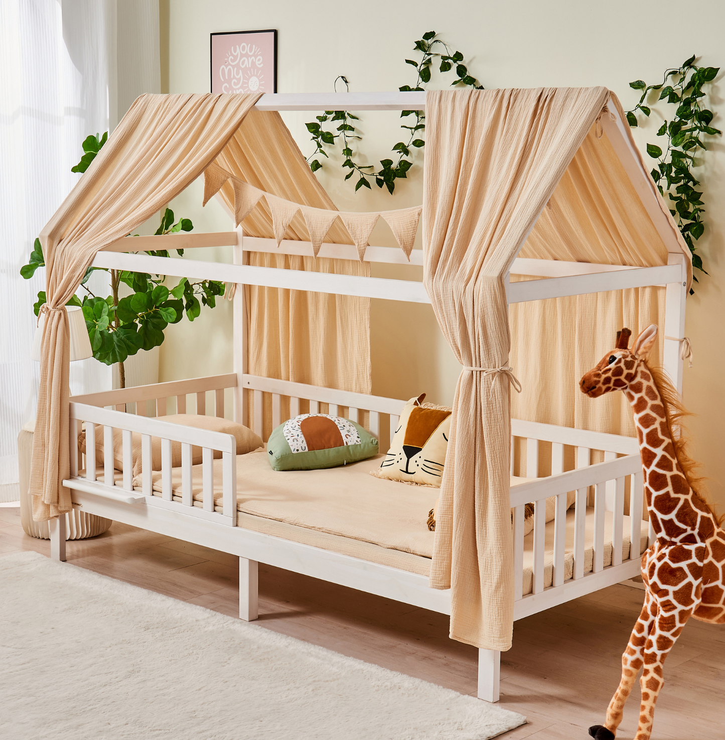 Hausbett Dekoset | Bio-Baumwolle