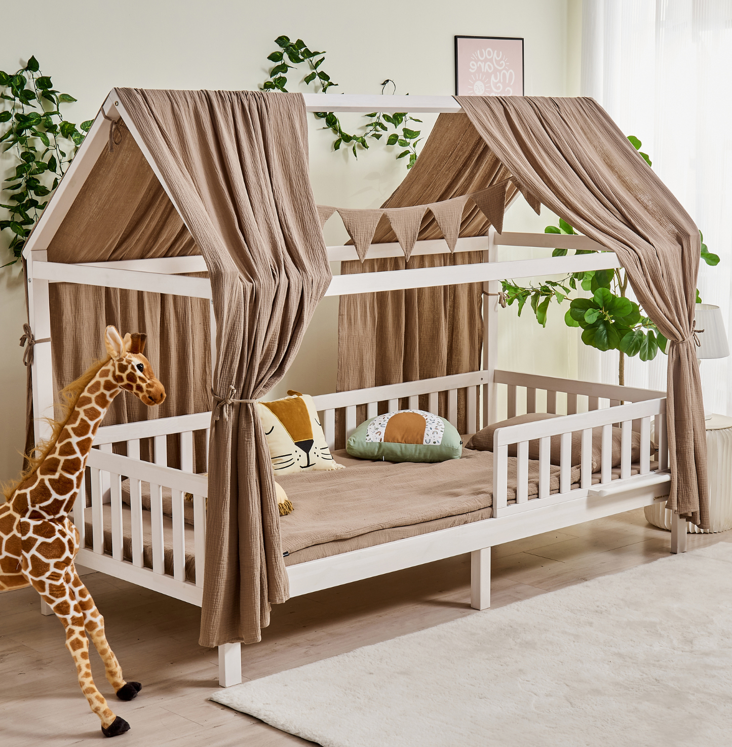 Hausbett Dekoset | Bio-Baumwolle