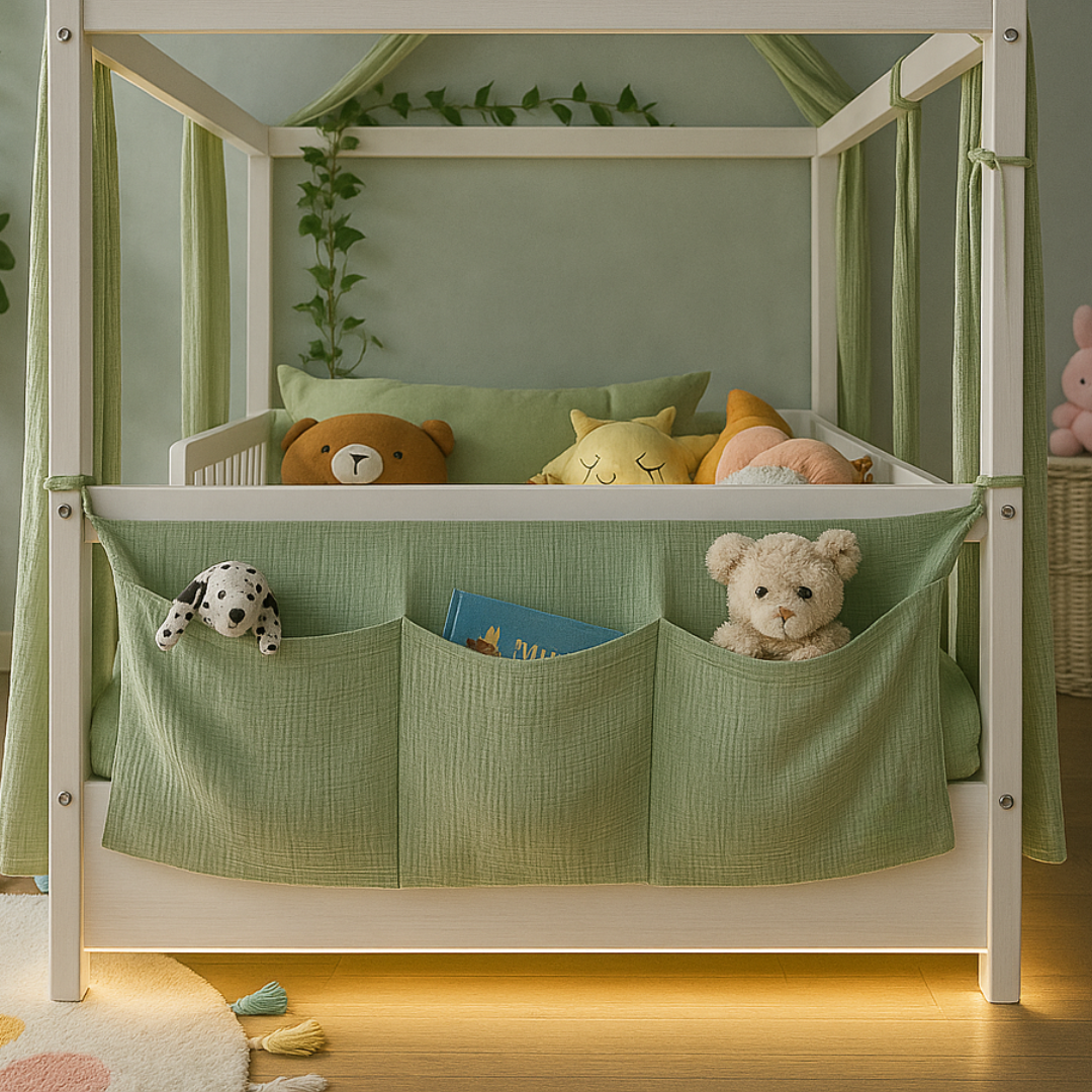 Betttasche Kangoo | Bio-Baumwolle